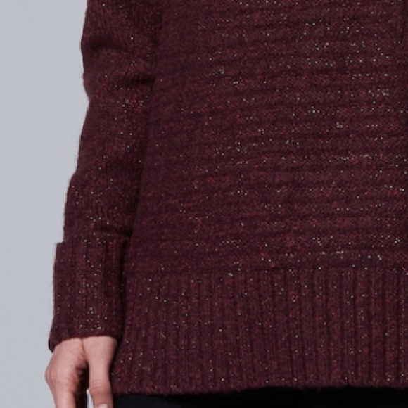 LAST ONE! Simply VERA WANG Oversized SWEATER - Picture 3 of 6